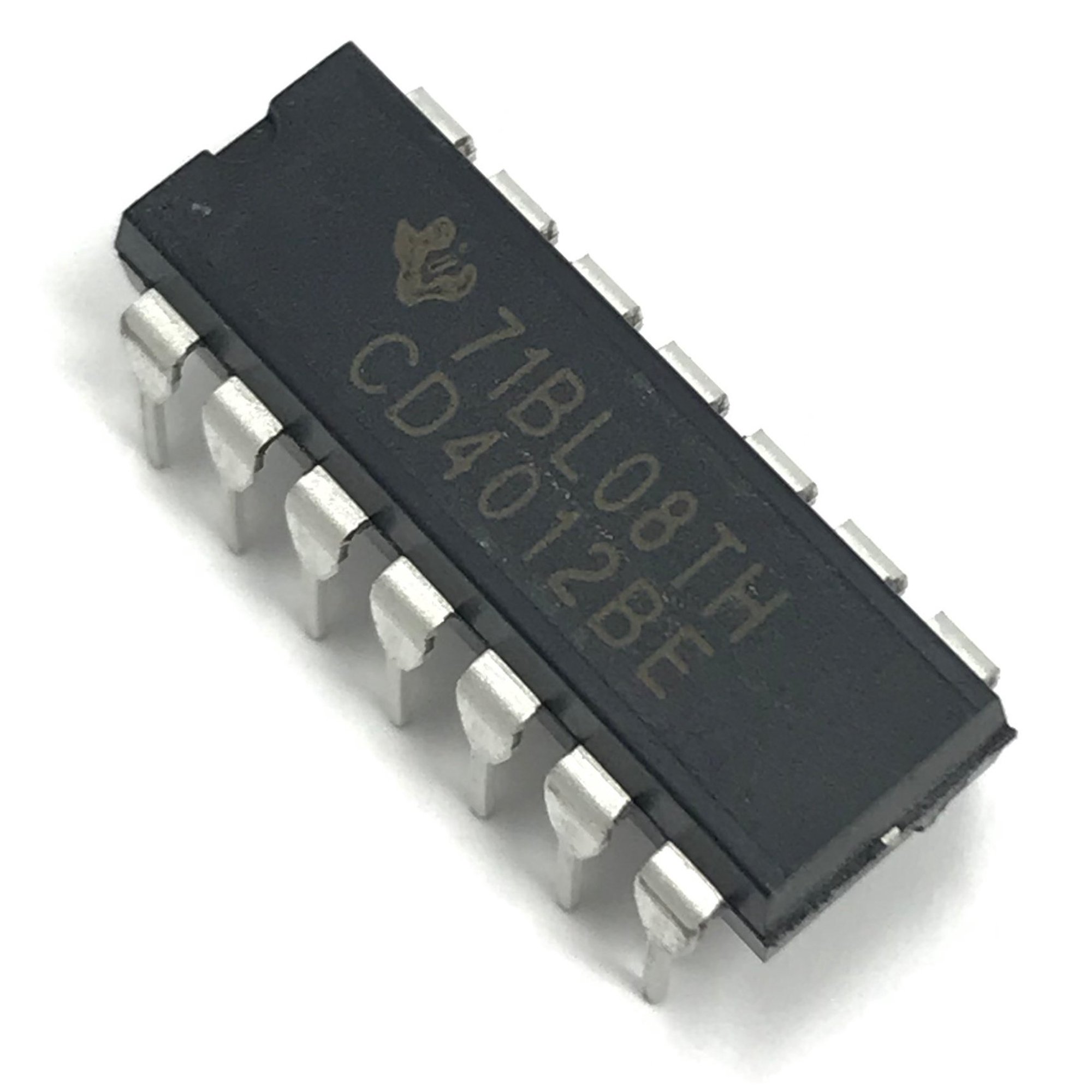آي سي 4012 (بوابة NAND مزدوجة بأربعة مداخل)