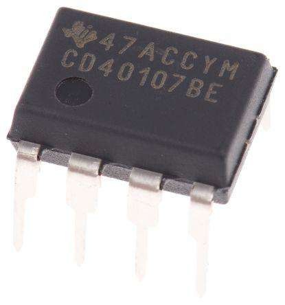 آي سي 40107 (بوابة NAND مزدوجة بمدخلين بافر/درايفر)