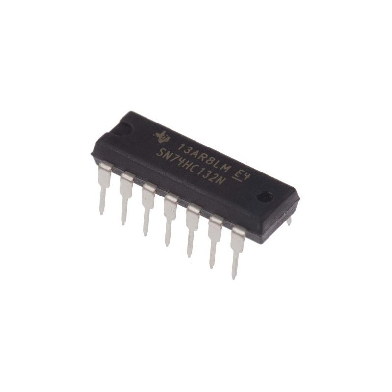 آي سي 74132 (بوابة NAND رباعية بمدخلين شميت تريجر)