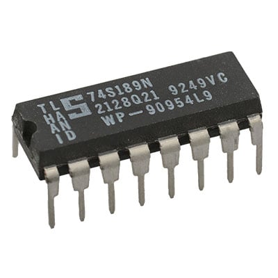 آي سي 74189 (ذاكرة RAM 64-بت ثلاثية الحالة)