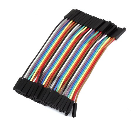 سلك جامبر دوبونت أنثى-أنثى 10 سم مقطع 24 AWG (قطعة واحدة)