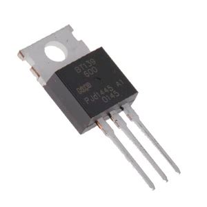 ثيريستور BT151 (مفتاح إلكتروني للتحكم في التيار)