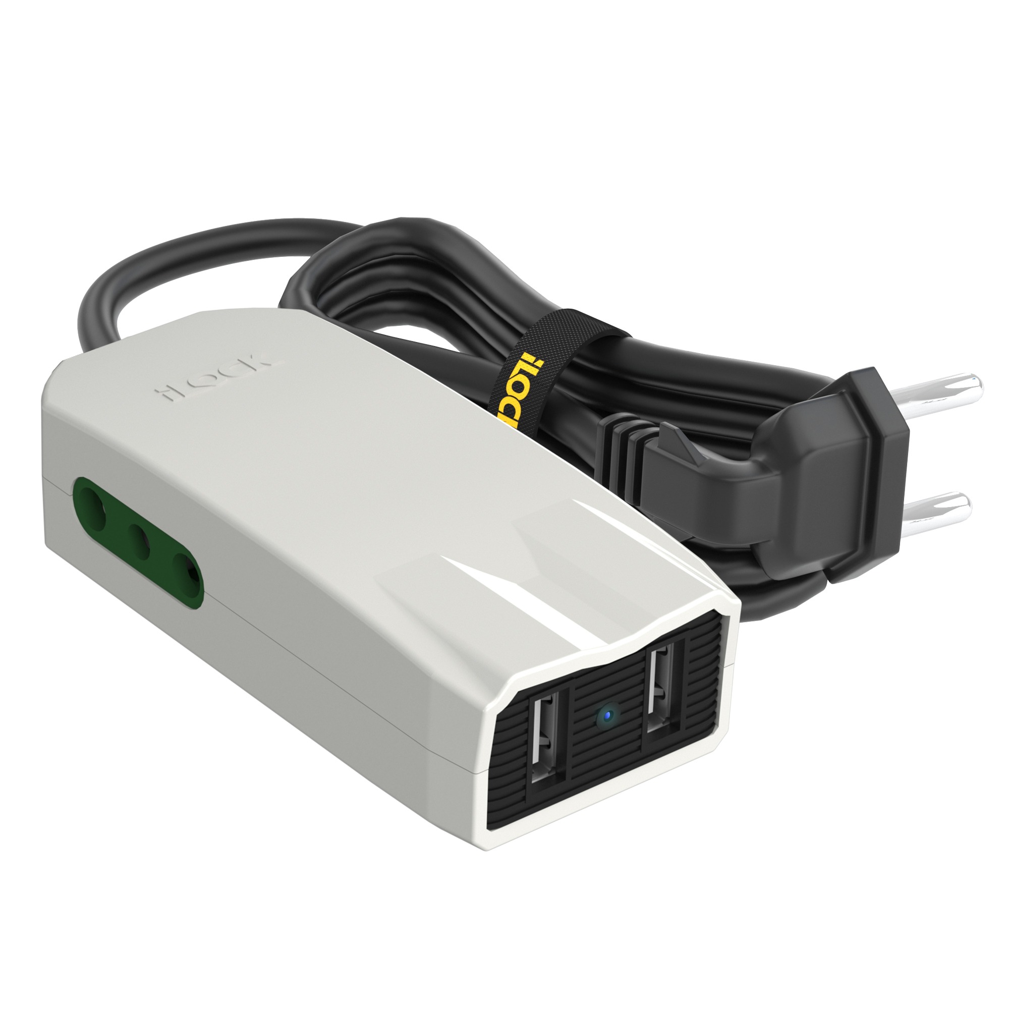 شاحن ميني برو بمنفذين USB و2 مخرج شحن سريع