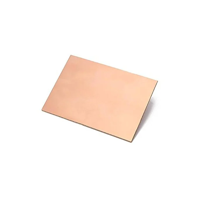 بورد فيبر FR4 مثقب طبقة واحدة 15×20 سم سمك 1.5 مم