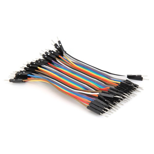 سلك جامبر دوبونت ذكر-ذكر 10 سم مقطع 24 AWG (قطعة واحدة)