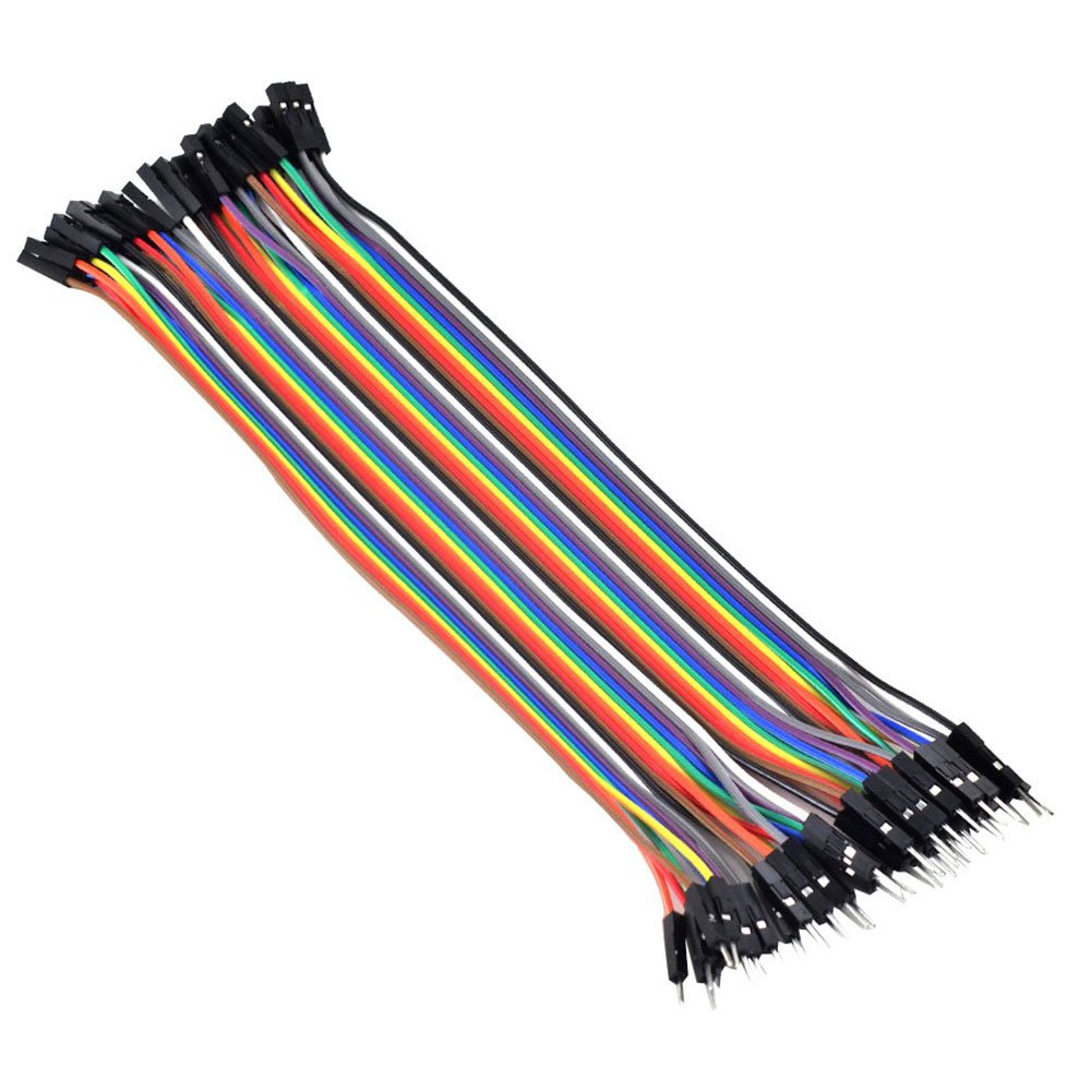 سلك جامبر دوبونت ذكر-أنثى 20 سم مقطع 24 AWG (قطعة واحدة)