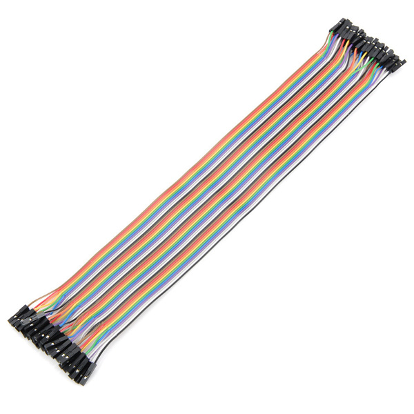 سلك جامبر دوبونت أنثى-أنثى 30 سم مقطع 24 AWG (قطعة واحدة)