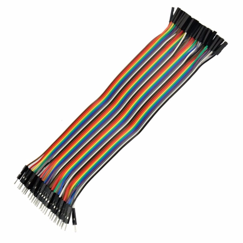سلك جامبر دوبونت ذكر-أنثى 30 سم مقطع 24 AWG (قطعة واحدة)