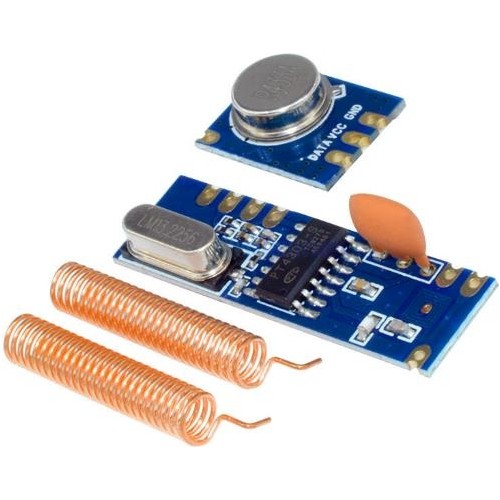 مجموعة إرسال واستقبال RF لاسلكي 433 ميجا هرتز (STX882+SRX882)