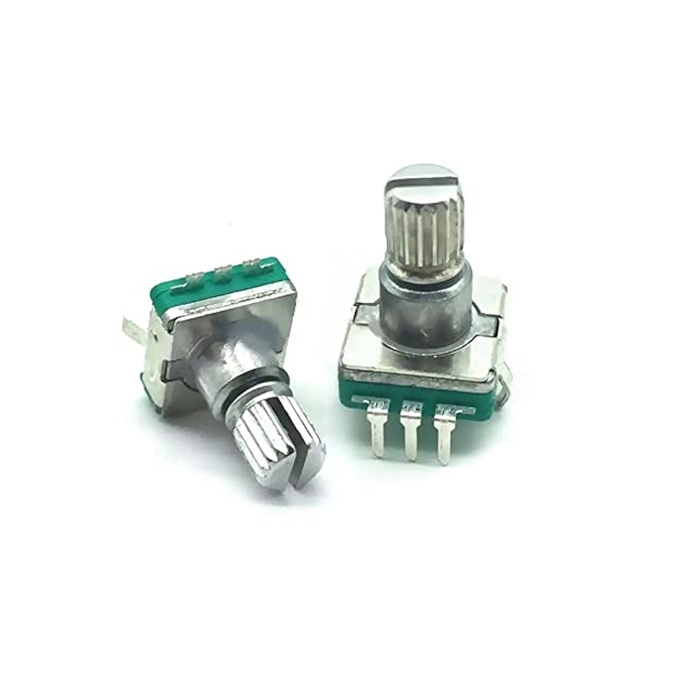 إنكودر دوار EC11 مع زر ضغط 10 مم 5 طرف