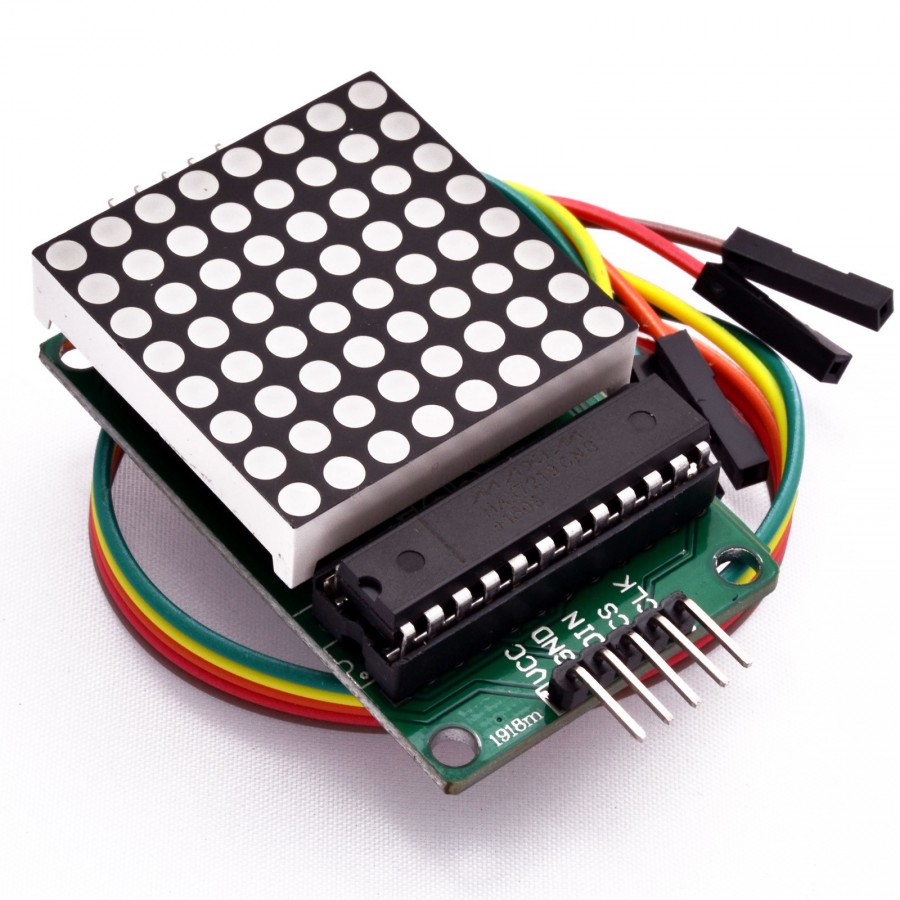 موديول شاشة ماتريكس LED 8×8 MAX7219