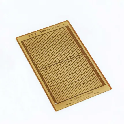 بوردة نحاس PCB فيرو FR-4 خطية مقاس 7×10 سم