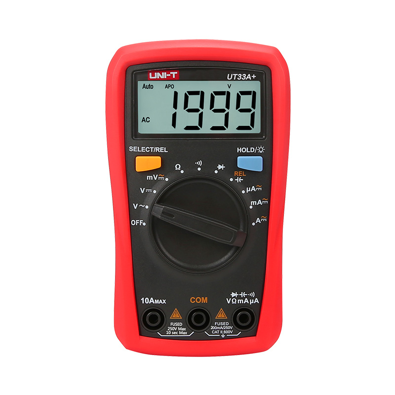 أفوميتر ديجيتال يوني تي UT33A+ بحجم كف اليد