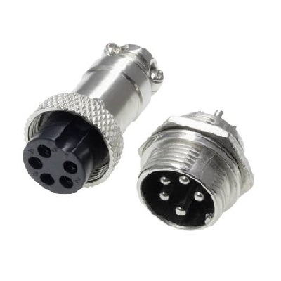 كونيكتور GX16 ذكر وأنثى 5 طرف