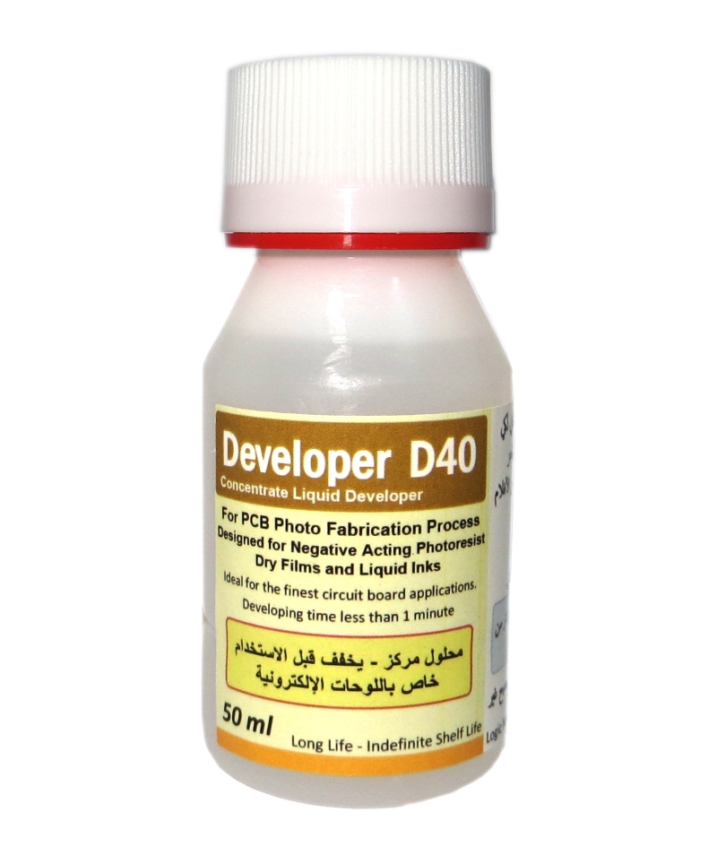 محلول حمضي مركز D40 (50 مل)