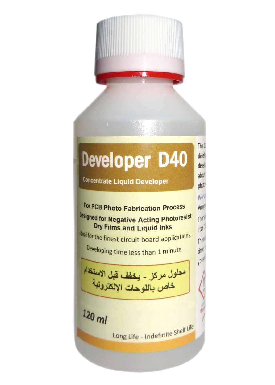 محلول حمضي مركز D40 (120 مل)
