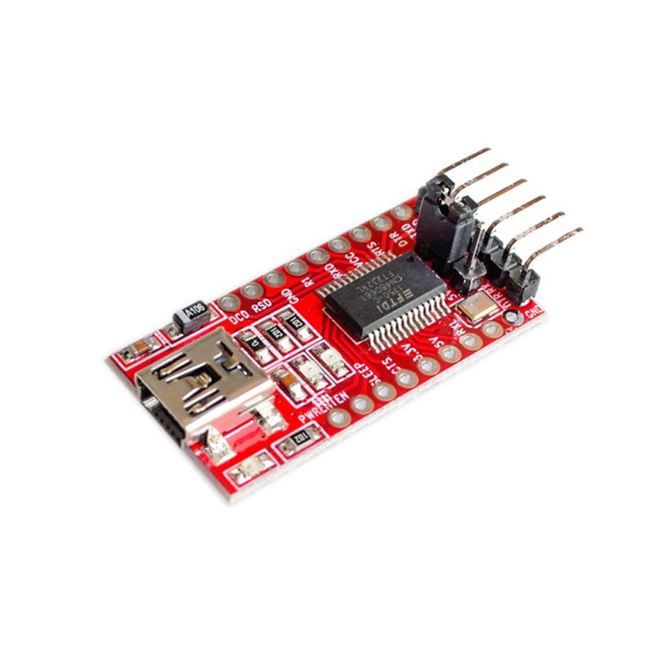 محول ميني USB إلى TTL (تسلسلي) بشريحة FTDI