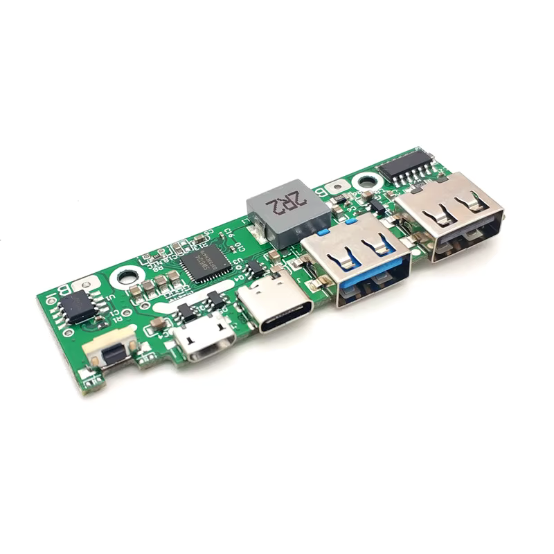 موديول باور بنك (شاحن متنقل) بمنفذين USB وشحن سريع PD3.0