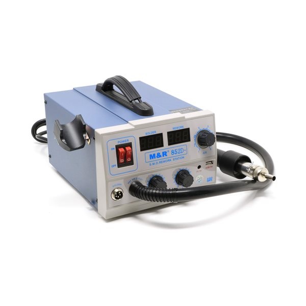 محطة لحام هوت اير وكاوية M&R موديل: MR 852D+