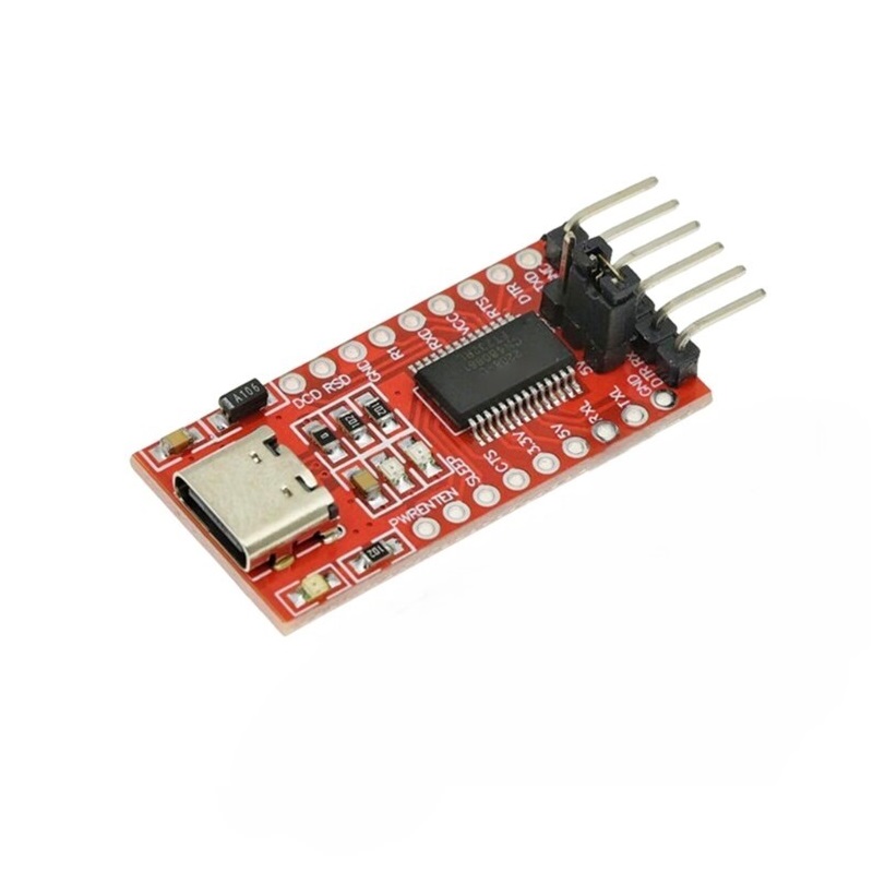 محول USB تايب سي إلى TTL (تسلسلي) بشريحة FTDI