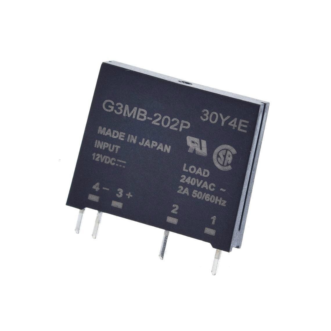 ريلاي سوليد ستيت 4 أطراف 2 أمبير 240 فولت موديل: G3MB-202P-5VDC