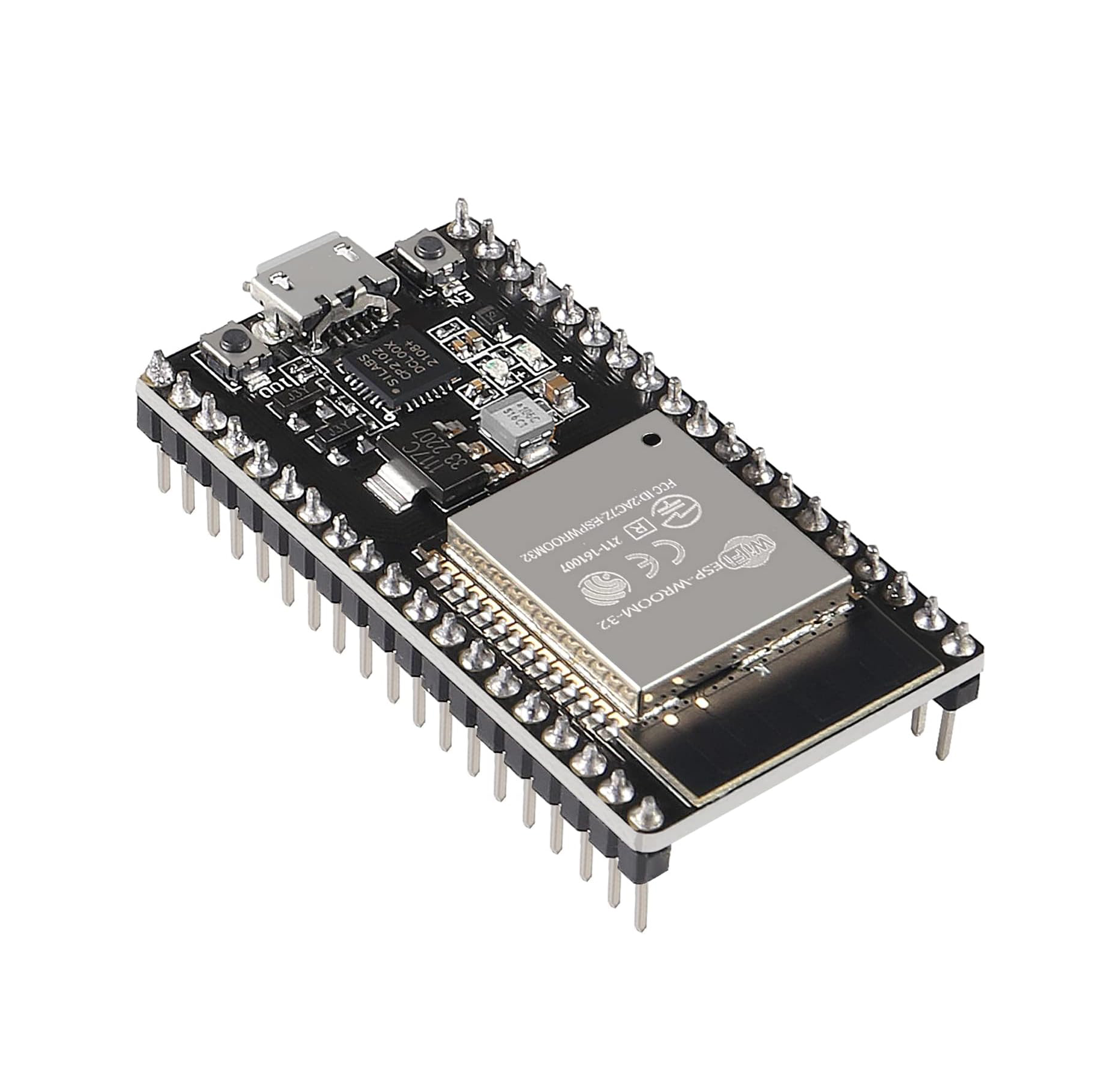 لوحة تطوير ESP-WROOM-32 (ESP32S) واي فاي وبلوتوث ميكرو USB فلاش 4MB شريحة CP2102 38 طرف