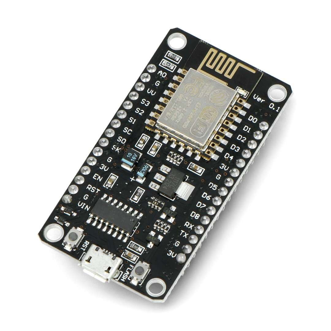 لوحة تطوير ESP8266 نود إم سي يو ESP-12E إصدار 3 شريحة CH340 ميكرو USB 30 طرف