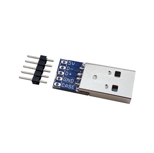 موديول توصيل USB تايب A ذكر إلى 5 طرف