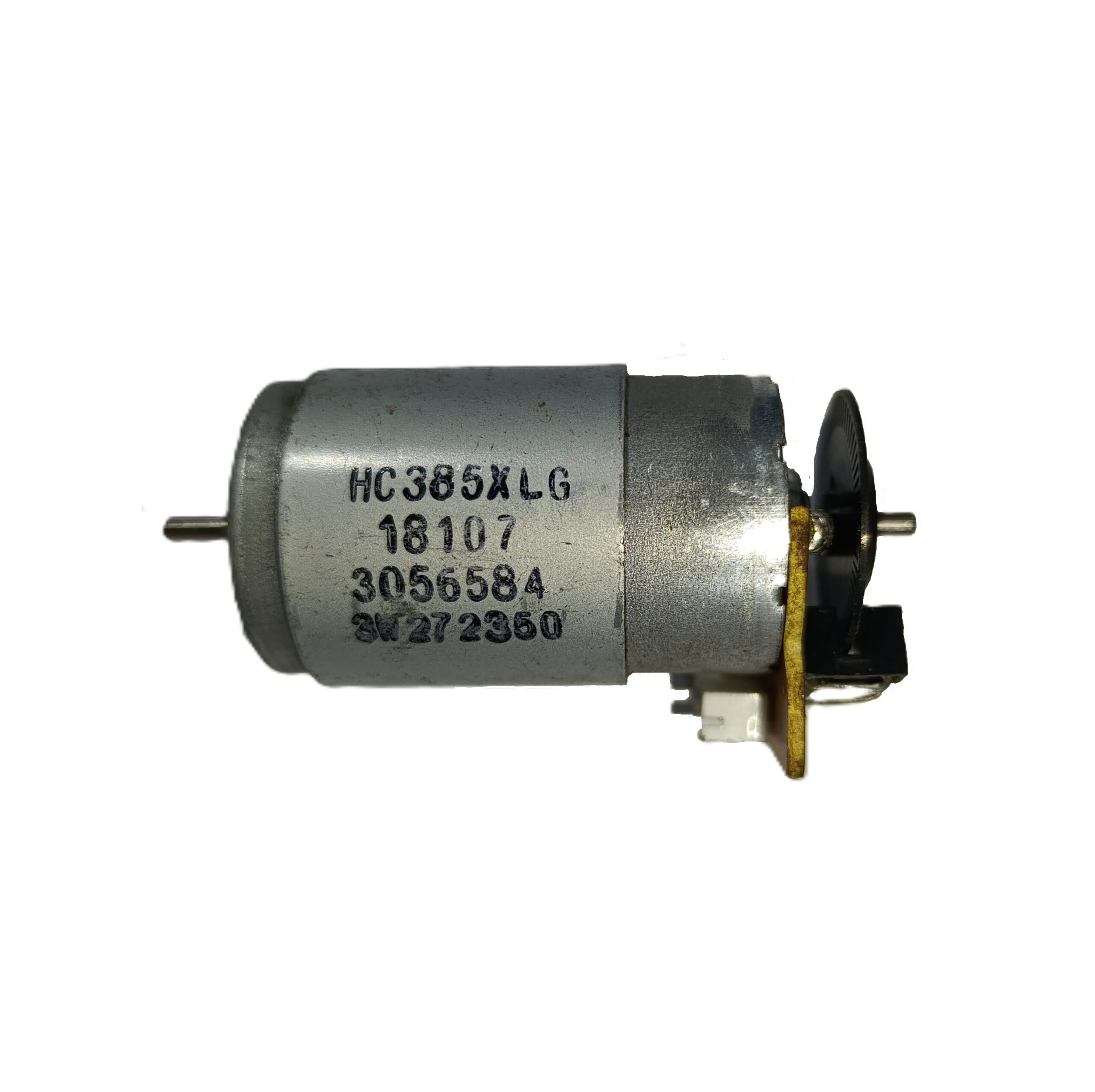 موتور دي سي مع إنكودر HC385 XLG (مستعمل)